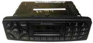 01-04 mercedes c-class cassette radio oem lkq