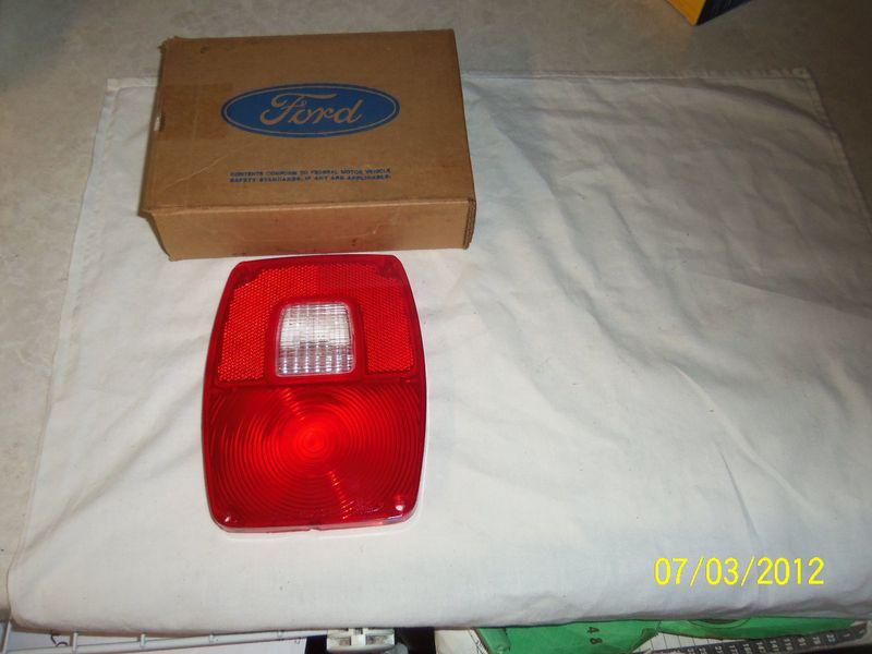 1973-1976 ford truck tail light lens (1 ) d3tz-13450-b