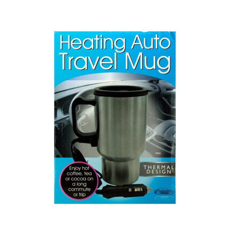 New wholesale case lot 6 heating auto travel coffee tea mugs 12 volt