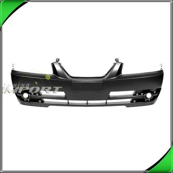 Fit 04-06 hyundai elantra w/o fog lamp unpainted front bumper cover replacement