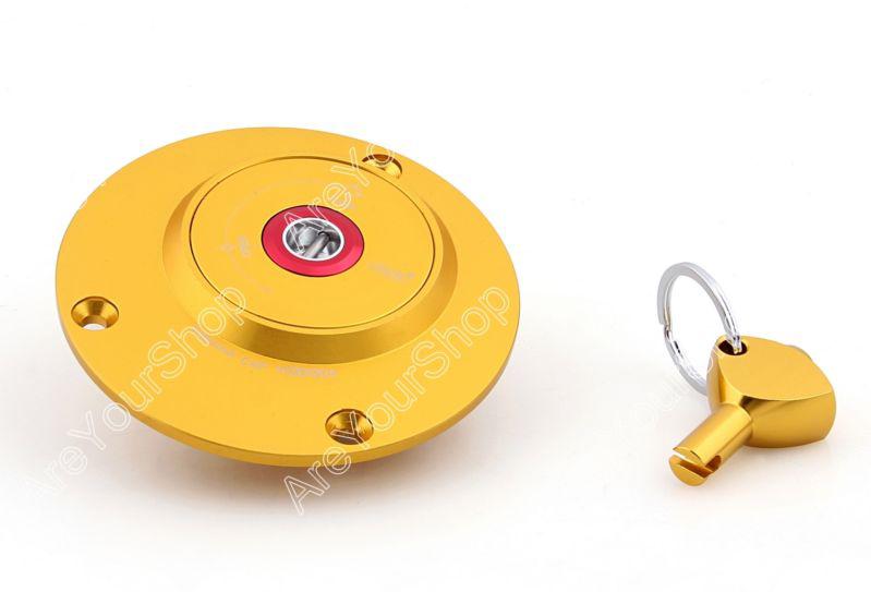 Key lock fuel gas cap yamaha r1 r6 fz1 fz6 fzr 750 1000 yzf600 yzf1000 god/g