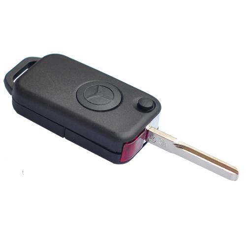 New remote flip key shell fit for mercedes-benz sl500 s420 (2track,1button)