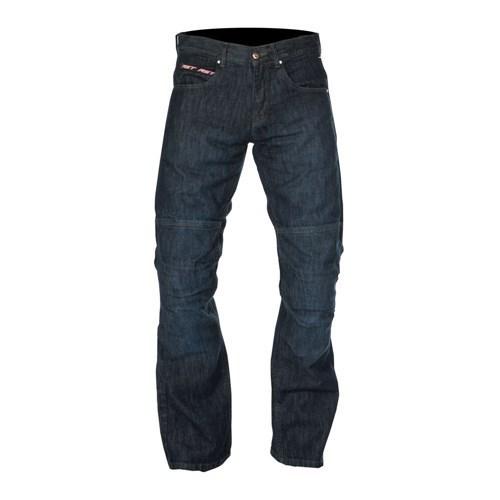 Quality rst motorcycle scooter kevlar ce armour denim blue jeans