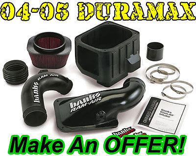 Banks power cold air intake 2004.5-2005 duramax lly 6.6l, sierra silverado 42135