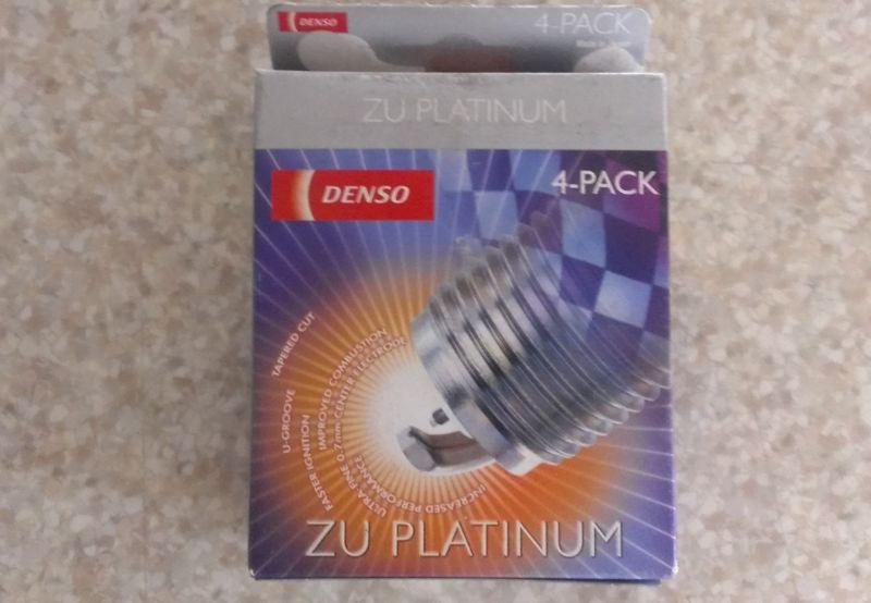 Denso platinum u groove w29es set 4 free ship spark plugs kart