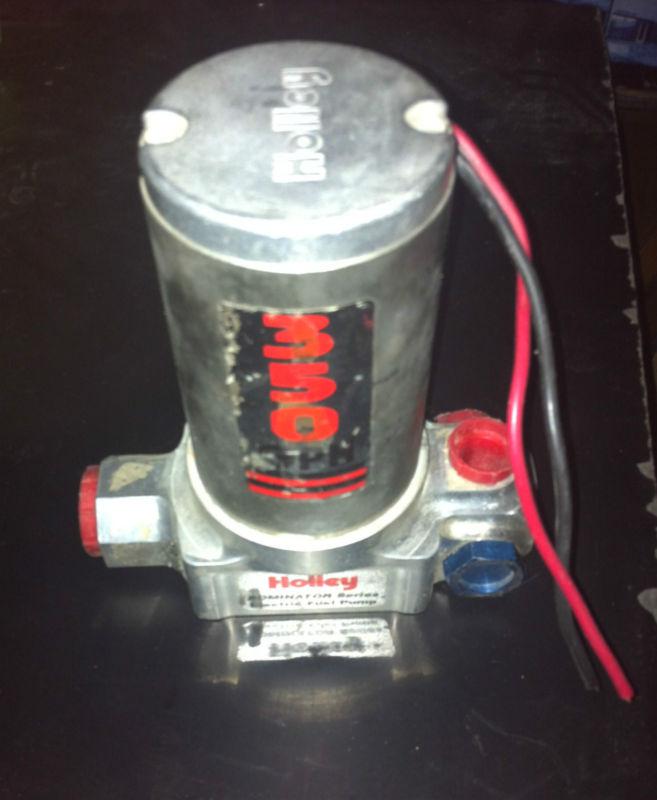 Holley fuel pump 350 gph electric bbc big block chevy new $550 nice!!