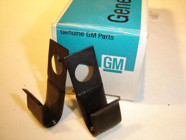 Nos gm firewall a/c,wiring clamps (2) 60-87 buick,chevy,gs, camaro,chevelle,nova