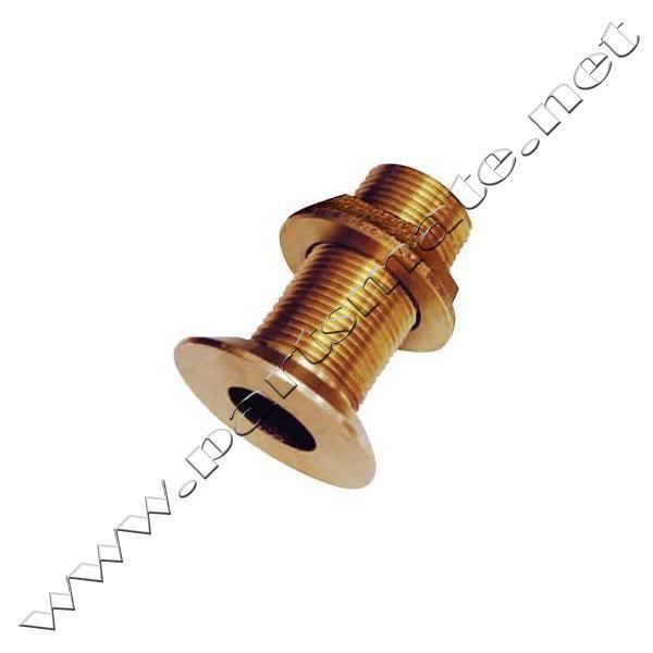 Groco th500w bronze thru-hull fittings / 1/2inthru-hull with nut