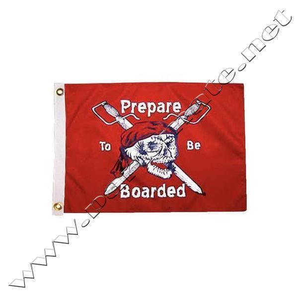 Taylor 1803 pirate head flags / prepare tb boar 12x18 nyl flag