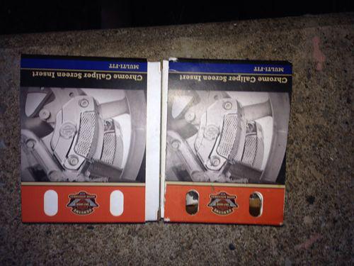 Harley davidson front brake caliper screens 