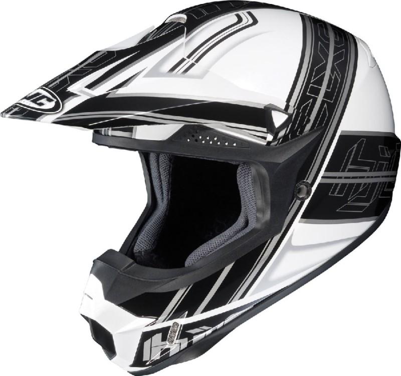 Hjc xs black cl-x6 slash dirt bike moto off-road helmet extra small motocross mx