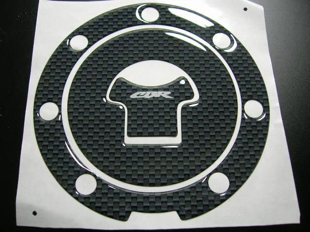 Carbon honda cbr logo 1000rr 600rr f4 f4i gas fuel tank pad decal