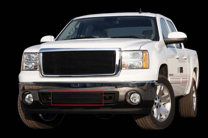 Viogi fit:07-13 gmc sierra 1500/07-10 2500/denali bumper black billet grille