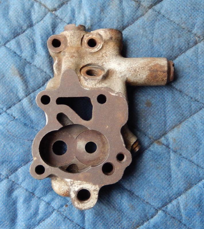 Harley original oil pump body knucklehead panhead