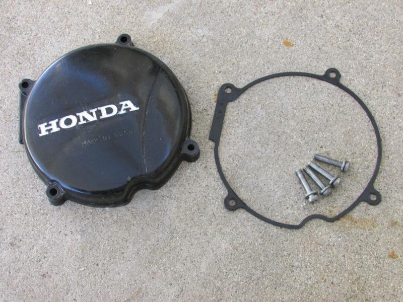 Vintage ahrma 86-93 honda cr500 cr 500 ignition cover with oem gasket and bolts