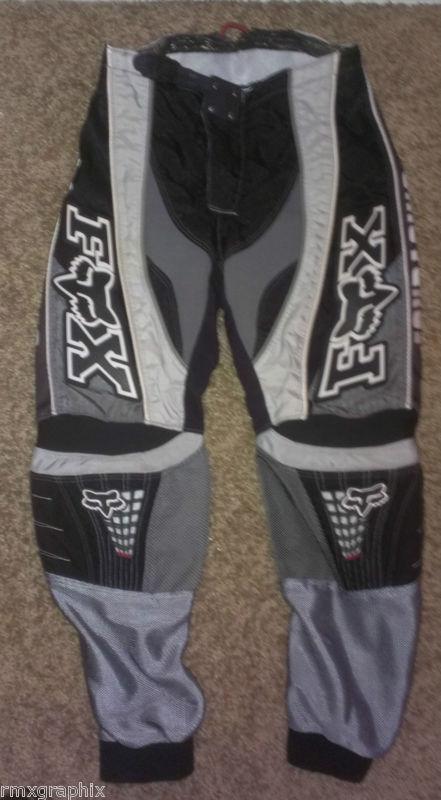 Vintage fox racing 360 moto x pants motocross youth size w12/14  off road gear