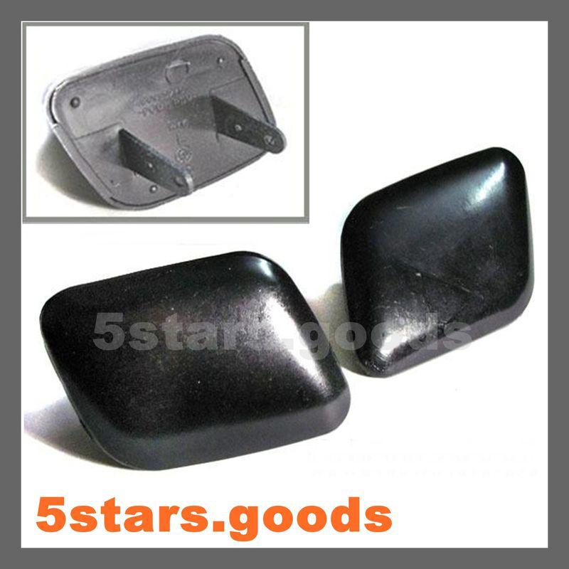 Audi a6 c5 headlight washer cover caps avant pair (pn: 4b0955275 / 4b0955276)