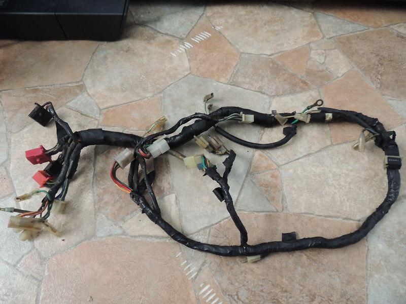 1982 honda 650 nighthawk frame wiring harness