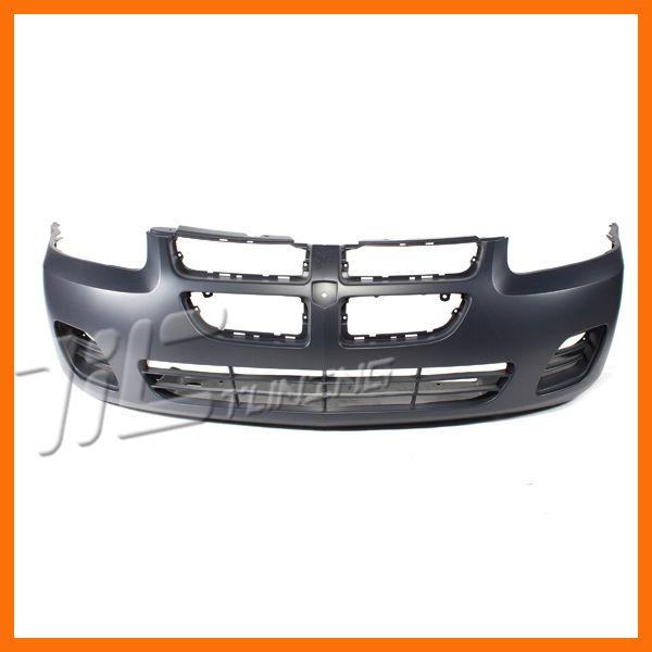 04-06 dodge stratus front bumper cover capa part primered plastic sedan base es