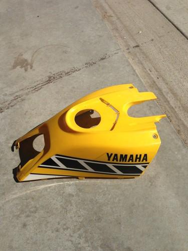 Yfz450 yellow black special edition plastic gas tank cover 04