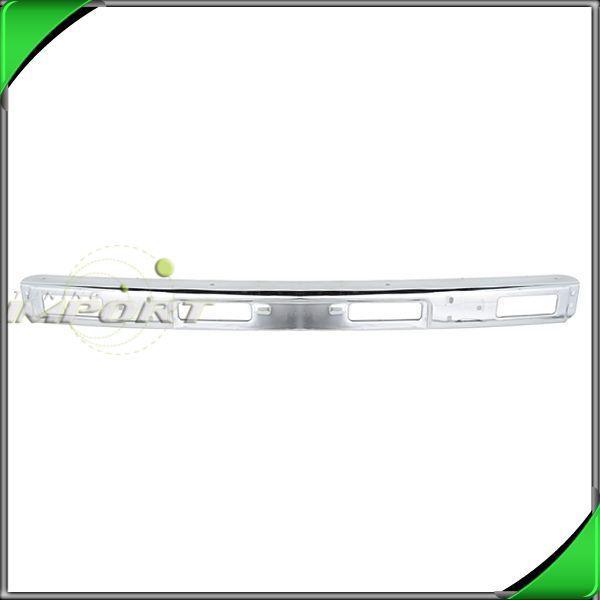 1982-1983 toyota pickup 2wd sr5 steel chrome front center bumper impact face bar