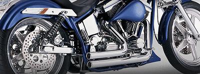 Vance & hines shortshots full exhaust chrome harley fxrt sport glide