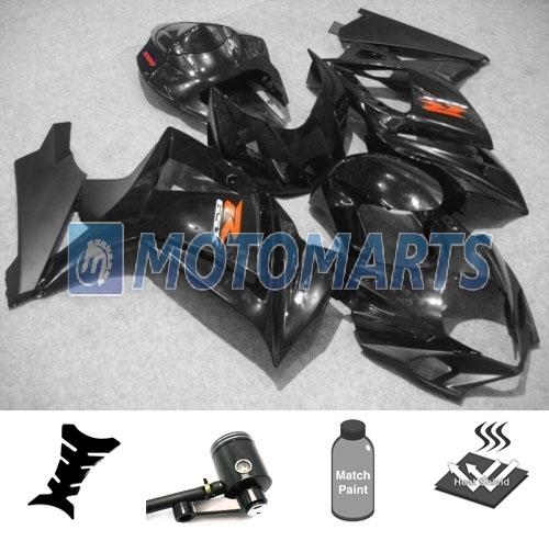 Bundle inj fairing with brake fluid reservoir for suzuki gsx r 1000 k7 07 08 ay