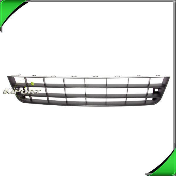 Left front bumper lower center grille vw1036111 matte black 2006-2009 rabbit r32