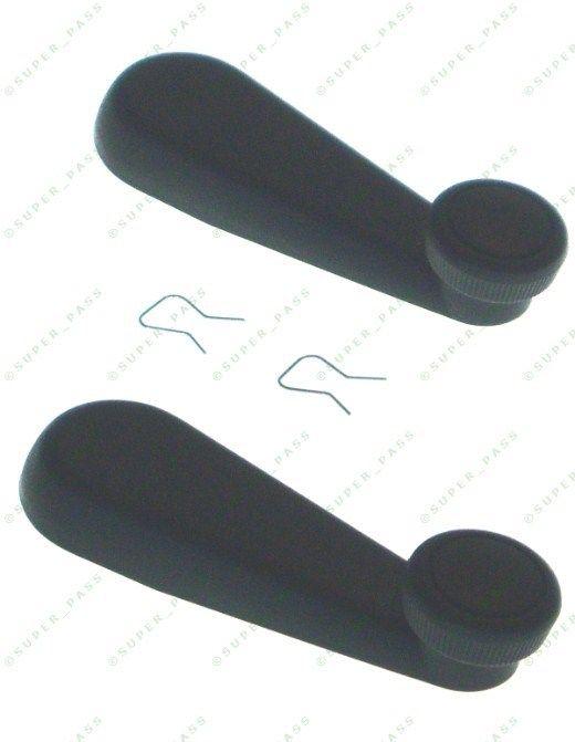 2 pcs ( pair handles ) window crank winder handle    fits: many land range rover