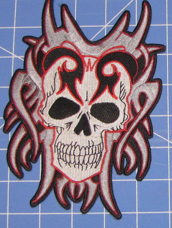 5" x 7" - celtic skull patch  for vest