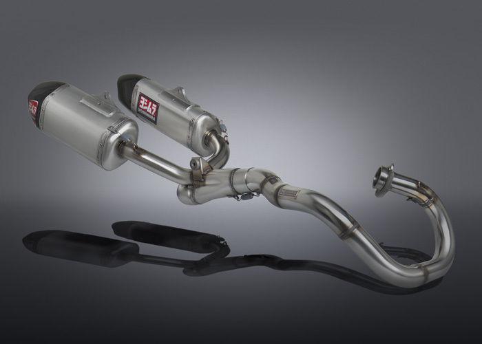 Yoshimura rs-9 dual full complete exhaust system honda crf450r 2013 2014 crf 450