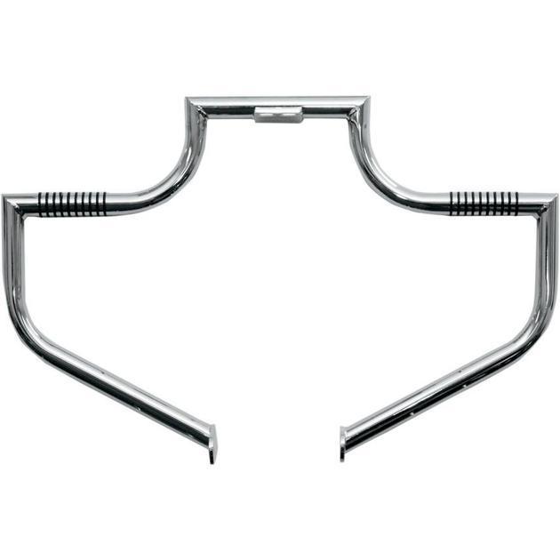 Lindby linbar highway bar 1.25" chrome harley fxdxt t-sport w/fwd ctrls 01-03