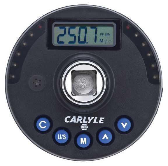 Carlyle hand tools cht data12 - torque wrench adaptor, digital torque / angle...