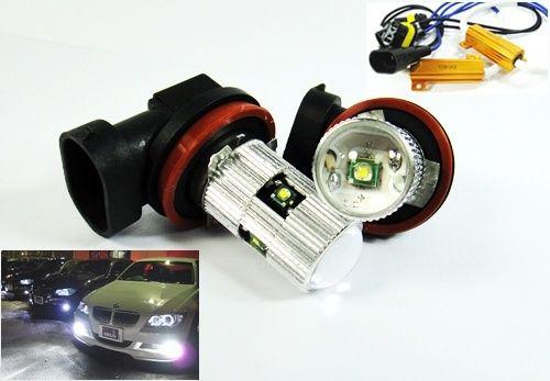 25w cree led 9006 projector daytime running light fog lamp drl no error resistor