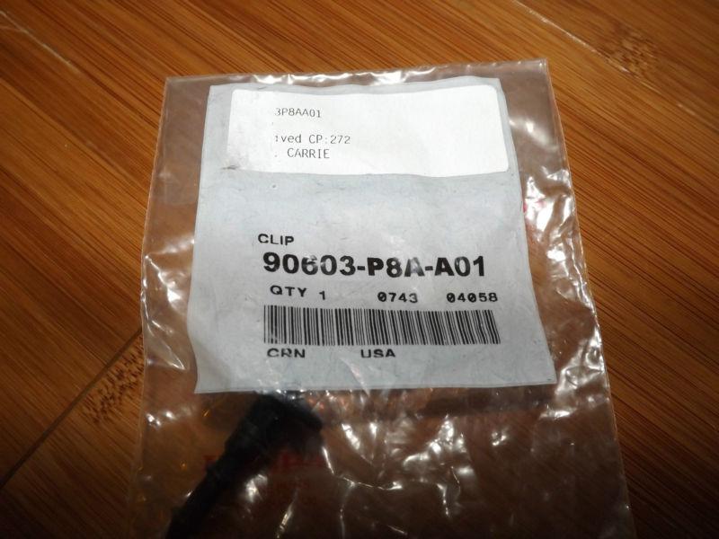 90603-p8a-a01 oem honda intake manifold cover clip