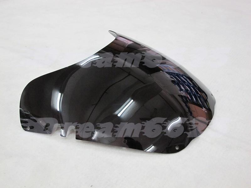 Windscreen windshield fit suzuki r g v rgv 250 250r vj22 91 92 93 94 95 96 black