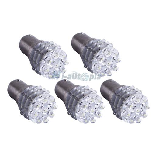 New 5x  1157 car 36 led  12v tail brake bulb light  (double contact) white