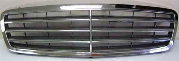 05 06 07 mercedes c-class grille chrome & gray oem lkq