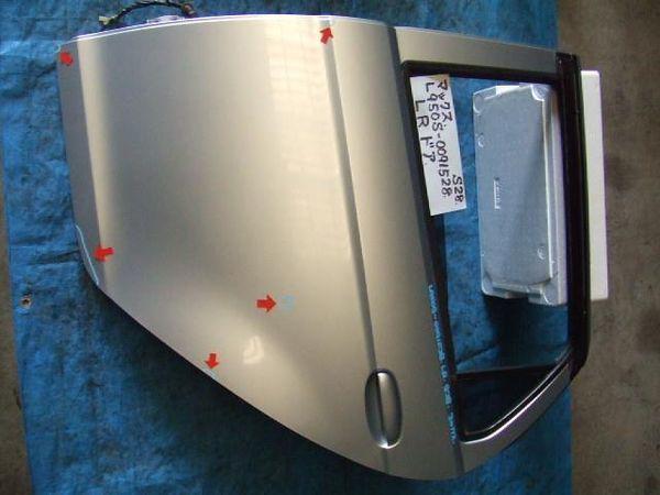 Daihatsu max 2004 rear left door assembly [0113400]