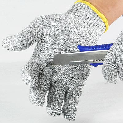 High strength anti cut tearing abrasion cut-resistant safety gloves one size  