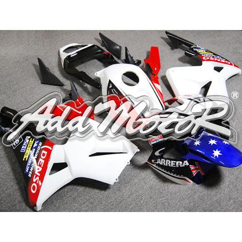 Injection molded fit 2003 2004 cbr600rr 03 04 red black blue fairing 63n13