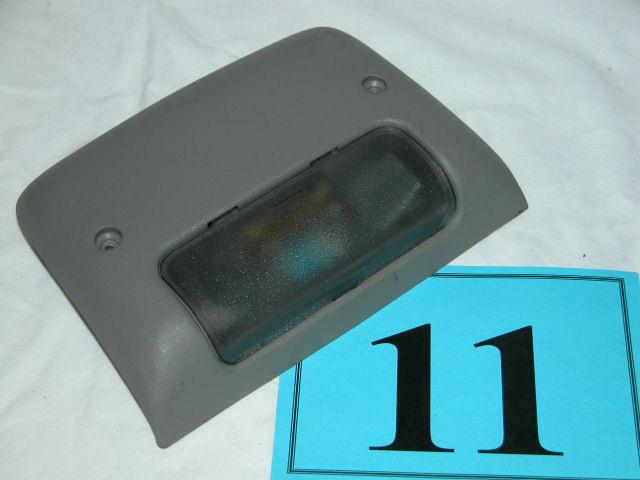 93-02 camaro firebird light gray dome light housing with lens  nice