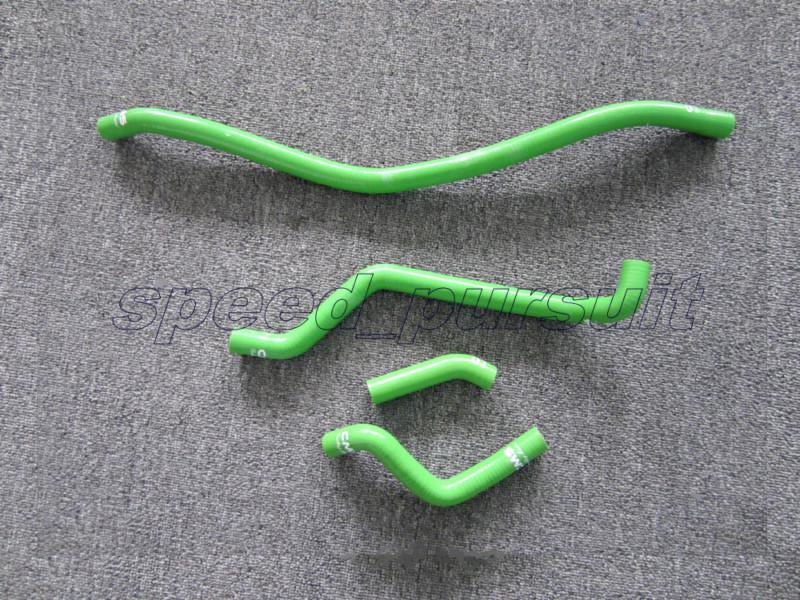 Atv 2004 2005 2006 kawasaki kfx700 kfx 700 v force radiator silicone hose/green 