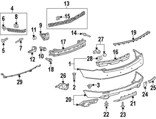 Cadillac 25777325 genuine oem factory original access cover