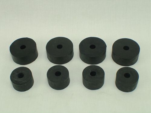 1955 1956 1957 chevrolet motor mount hard rubber donut or biscuit set