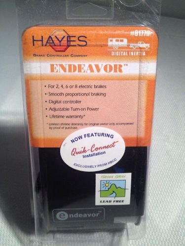 Hayes 81770 endeavor digital proportional brake controller- lifetime warranty