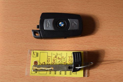 2005-2012 oem bmw 328i keyless entry remote/key fcc id: kr55wk49127