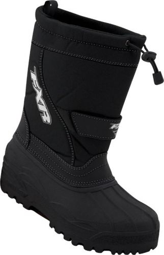 Fxr shredder youth snow boots black 5