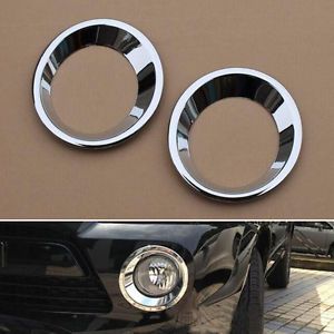 2x auto head front fog light fog lamp trim cover ring set for tucson 2013 2014