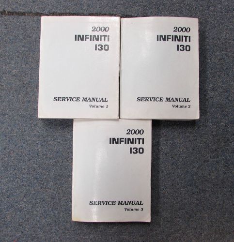 2000 infiniti i30 a33 series service repair manual set